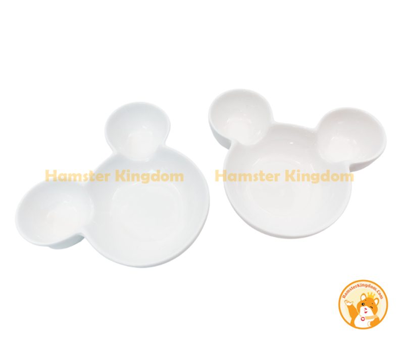 Chén sứ Mickey - Chén ăn cho Hamster