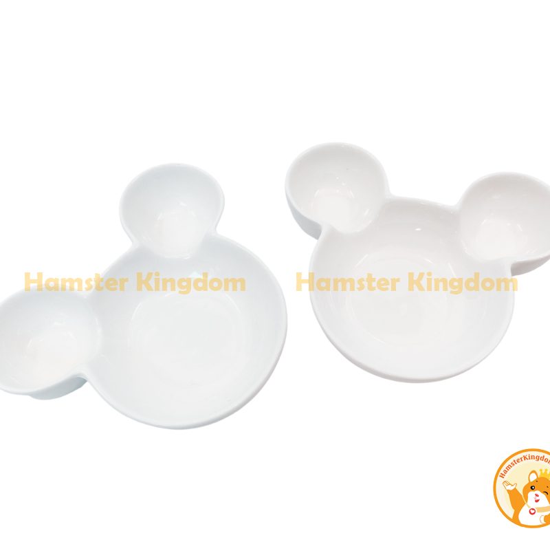 Chén sứ Mickey - Chén ăn cho Hamster