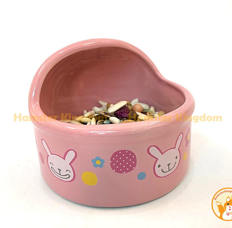 Chén feed me lớn sứ - Chén ăn cho Hamster