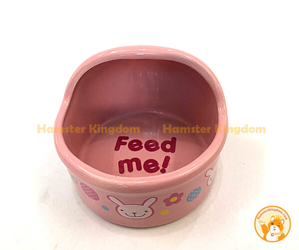 Chén feed me lớn sứ - Chén ăn cho Hamster