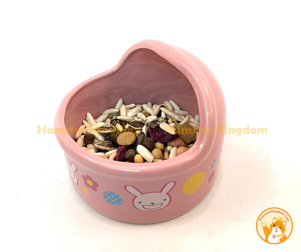 Chén feed me lớn sứ - Chén ăn cho Hamster - Hình ảnh 4