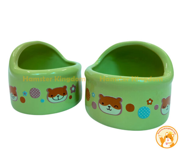 Chén feed me nhỏ sứ - Chén ăn cho Hamster - Hình ảnh 3