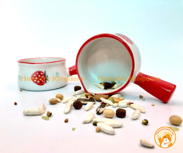 Chảo mini sứ - Chén ăn cho Hamster - Hình ảnh 7