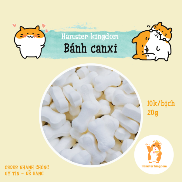 Bánh Canxi cho hamster