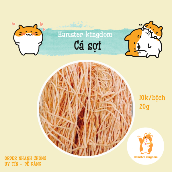 CÁ SỢI CHO HAMSTER