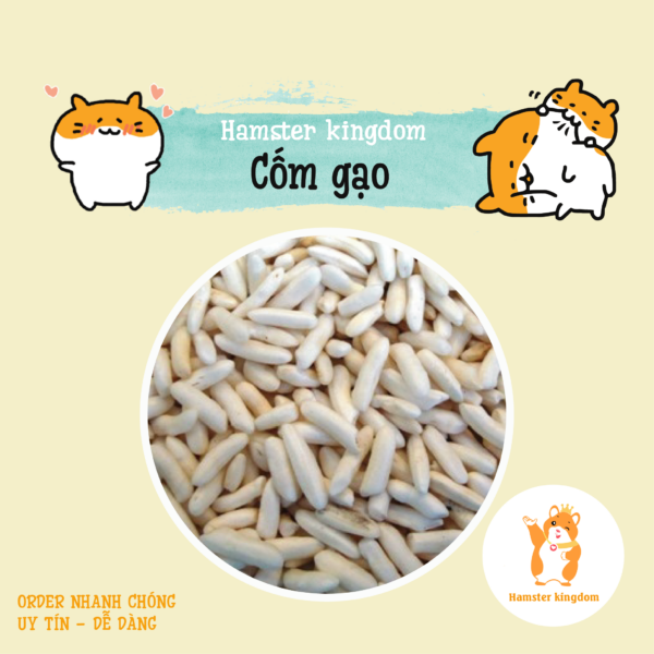 Cốm gạo dành cho hamster