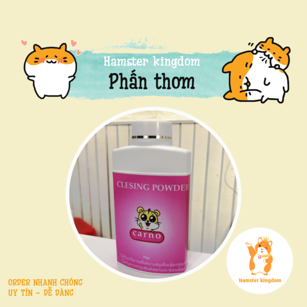 Phấn thơm cho Hamster