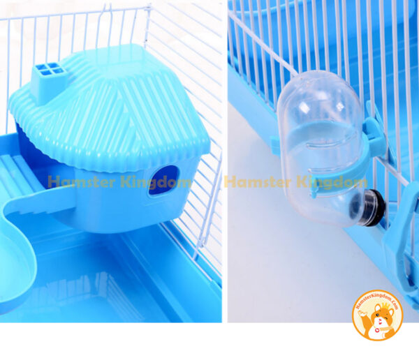 Lồng khổng lồ full 47x30x27 cho chuột hamster - Hình ảnh 10