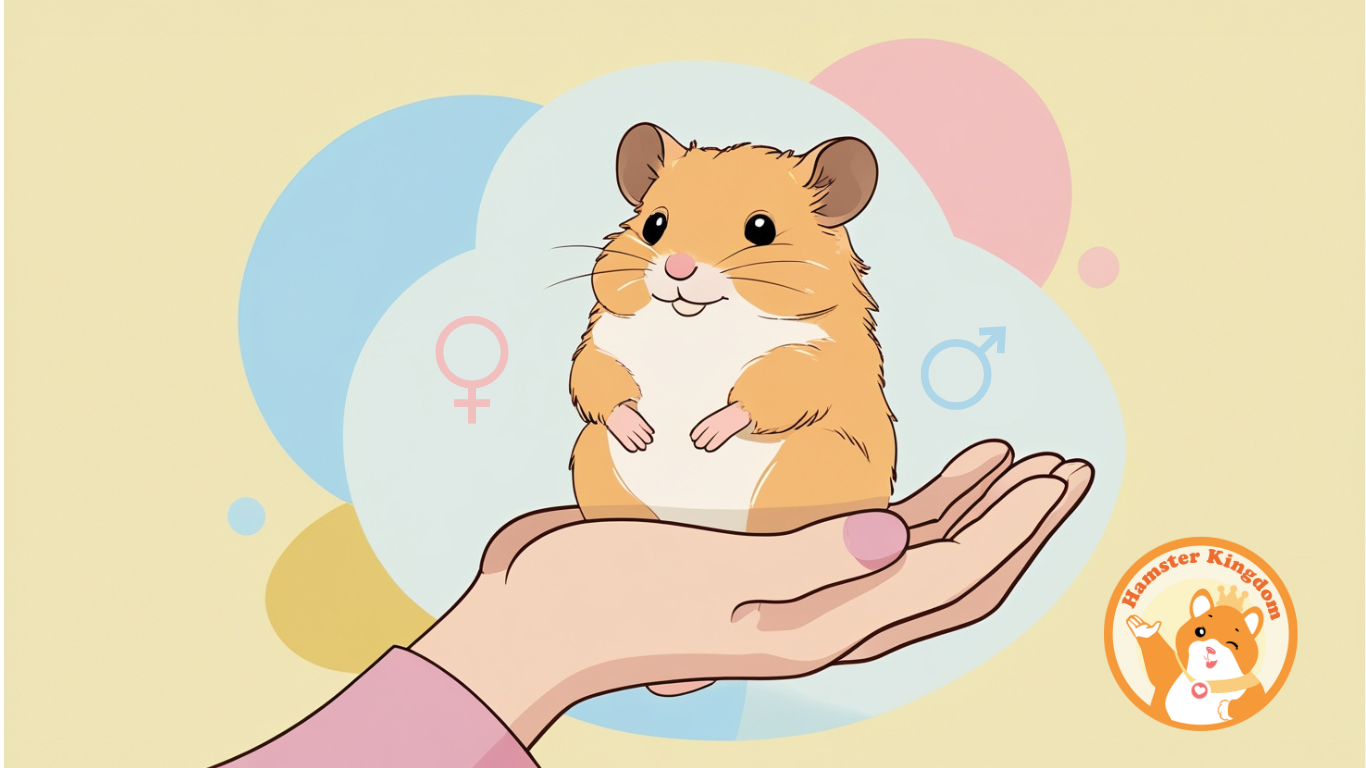 PHÂN BIẾT GIỚI TÍNH CHUỘT HAMSTER