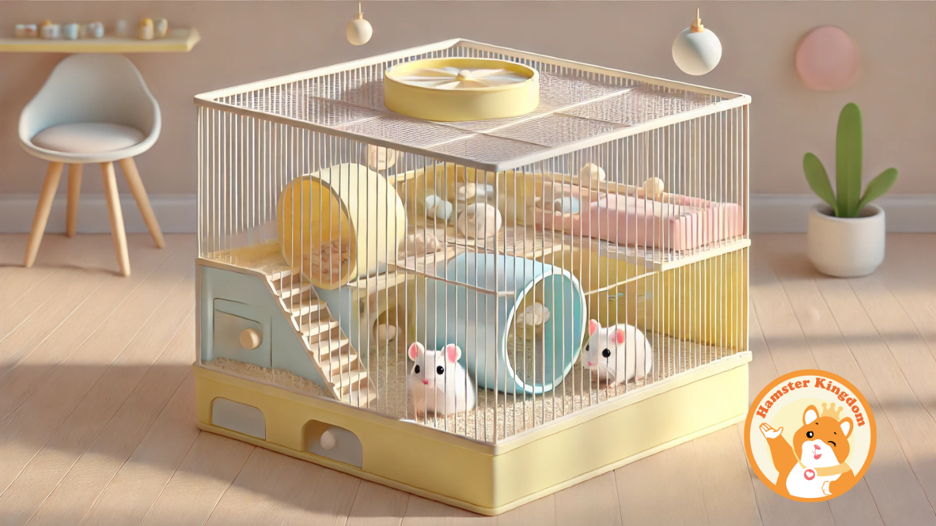 GHÉP CẶP 2 BÉ HAMSTER