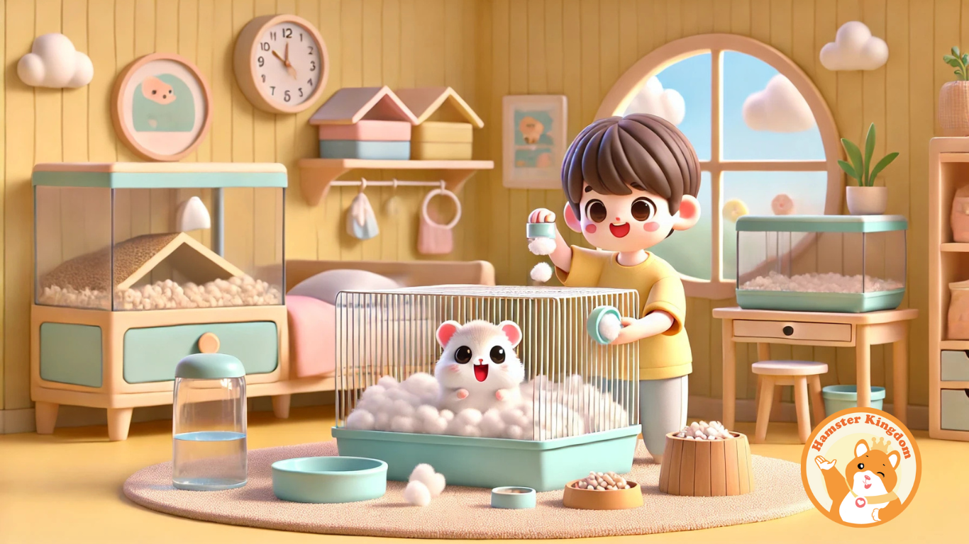 NUÔI CHUỘT HAMSTER