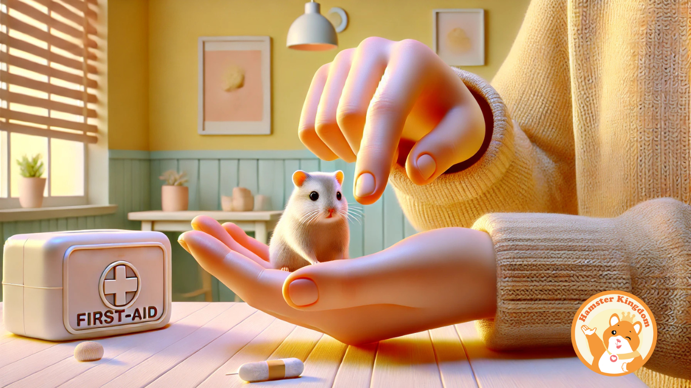 CHUỘT HAMSTER CẮN