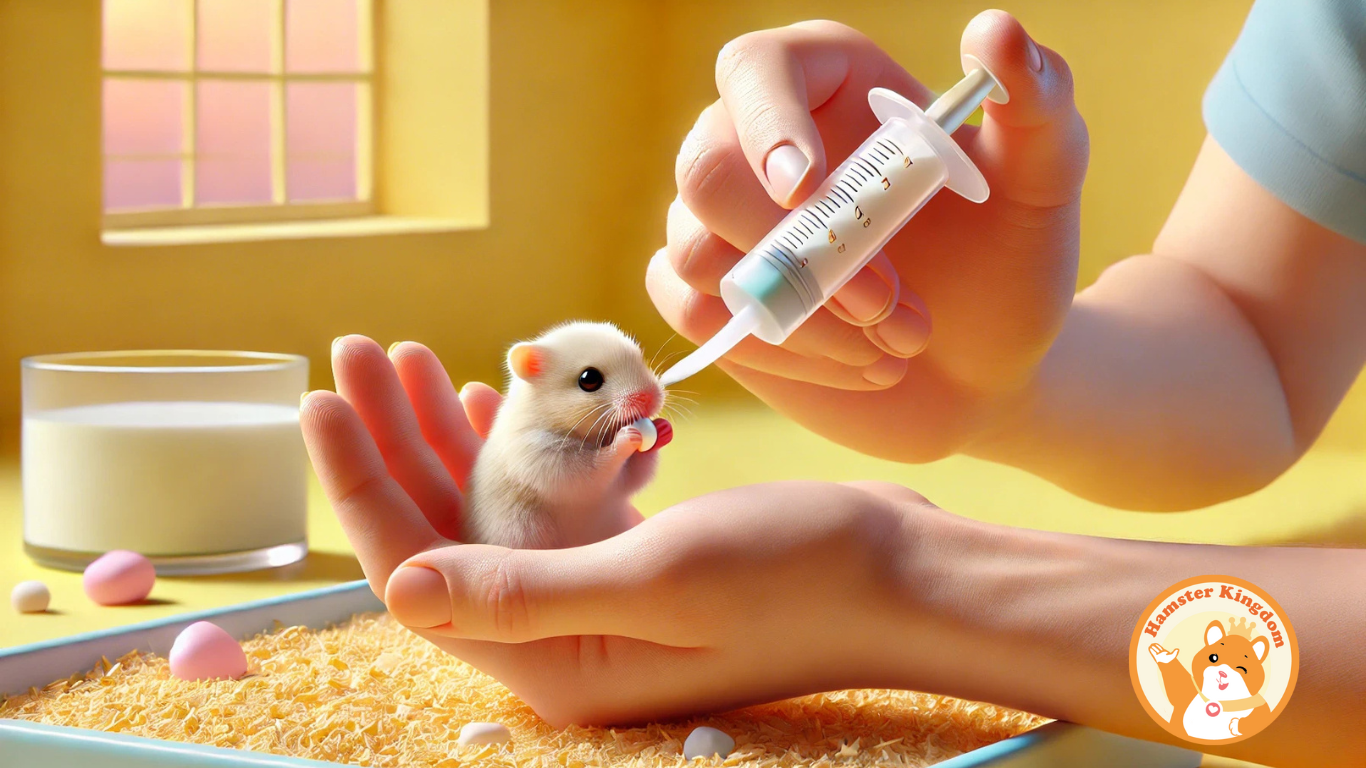 CHĂM SÓC CHUỘT HAMSTER CON