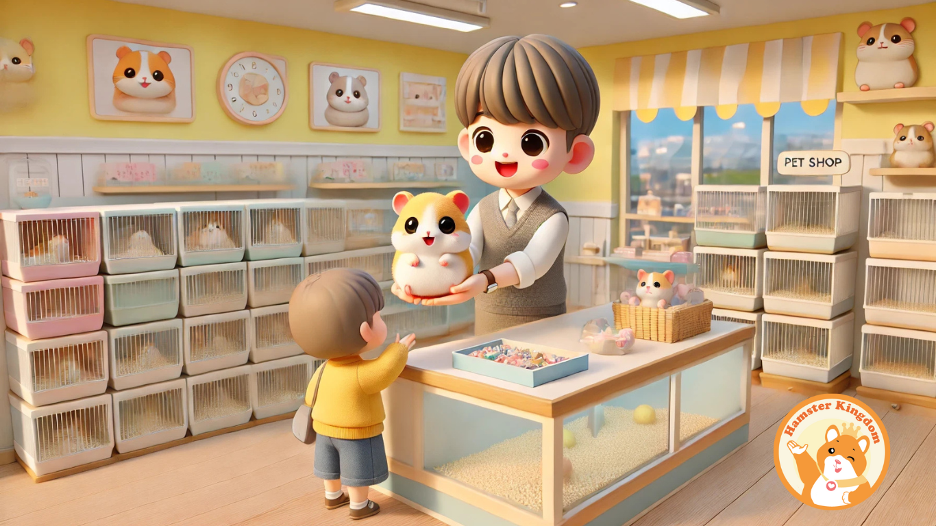NUÔI CHUỘT HAMSTER