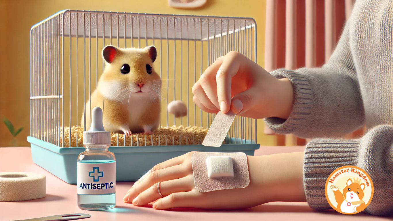 CHUỘT HAMSTER CẮN