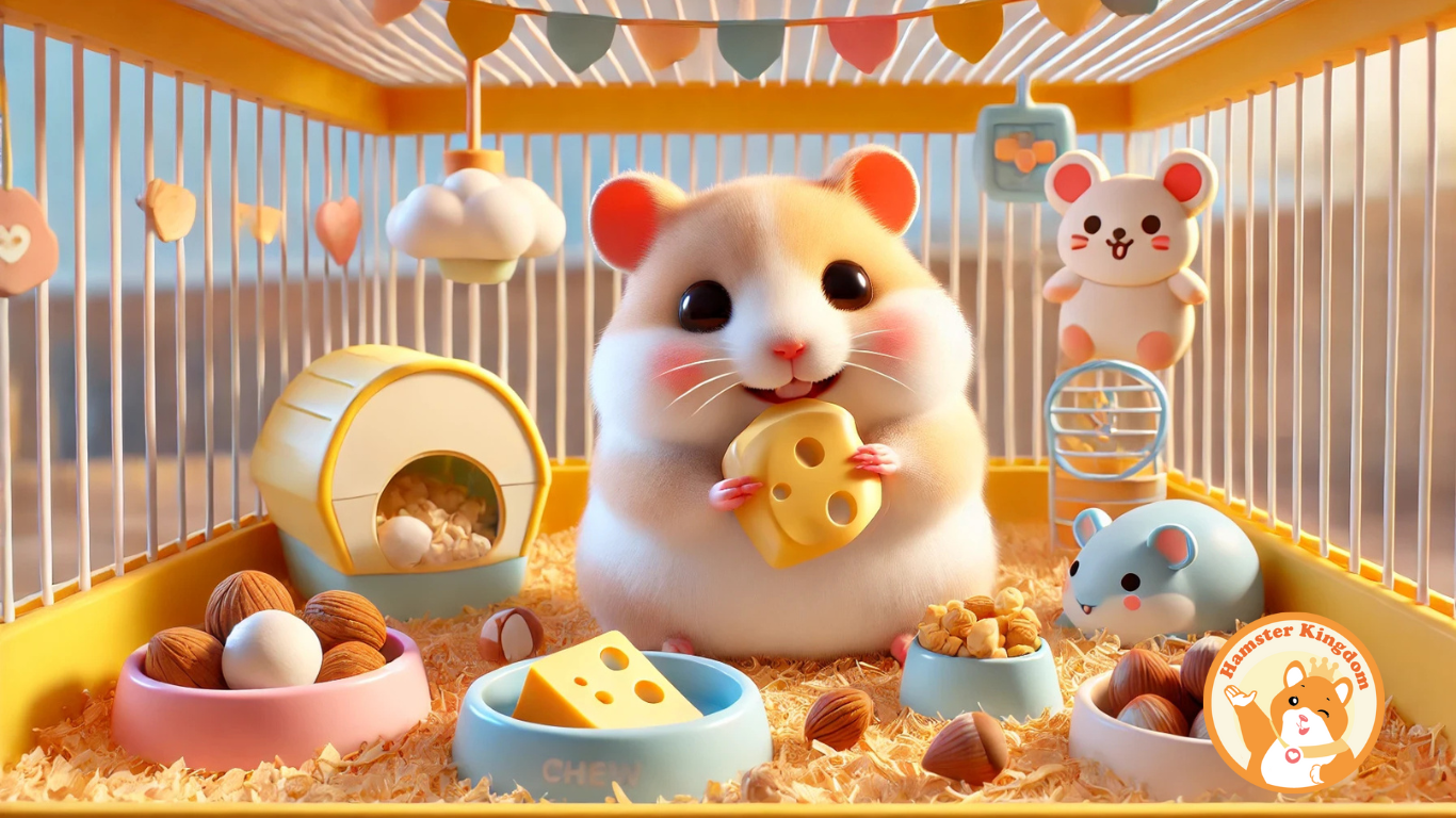 NUÔI CHUỘT HAMSTER