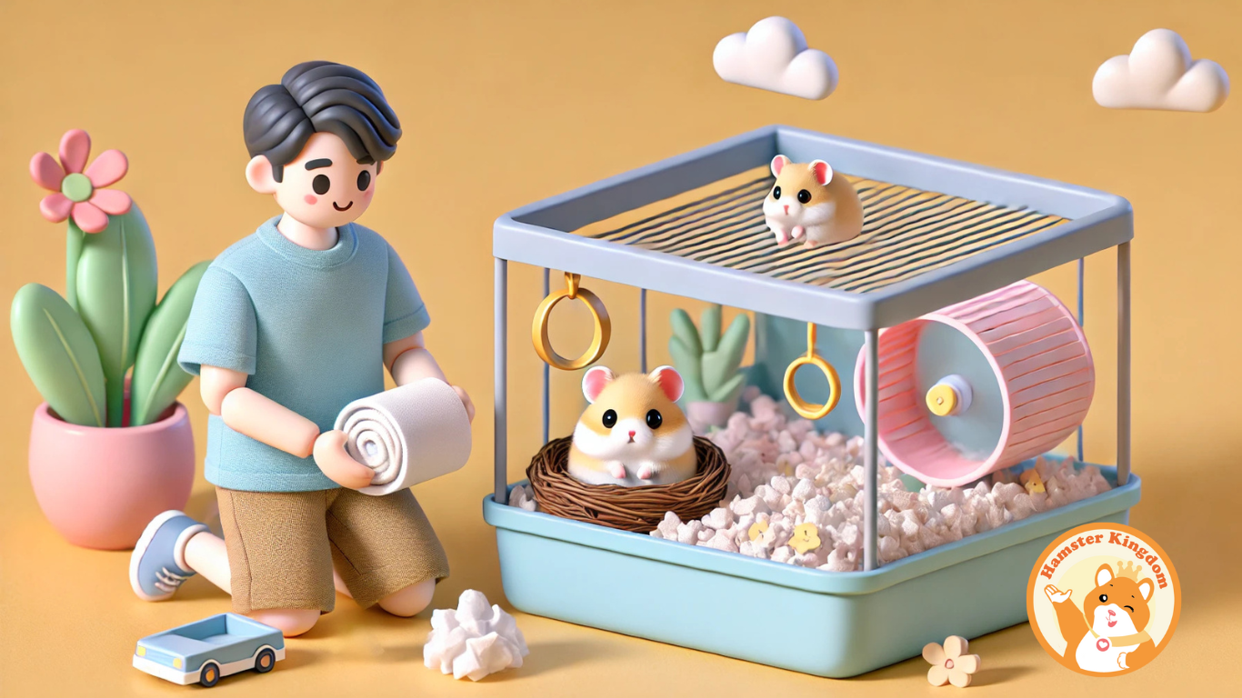 CHĂM SÓC HAMSTER MẸ