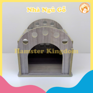 Nhà Ngủ Cinema Gỗ Màu Nhỏ / Lớn Hamster Kingdom