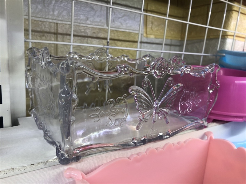 Khay Tắm Mica Công Chúa Trong Suốt