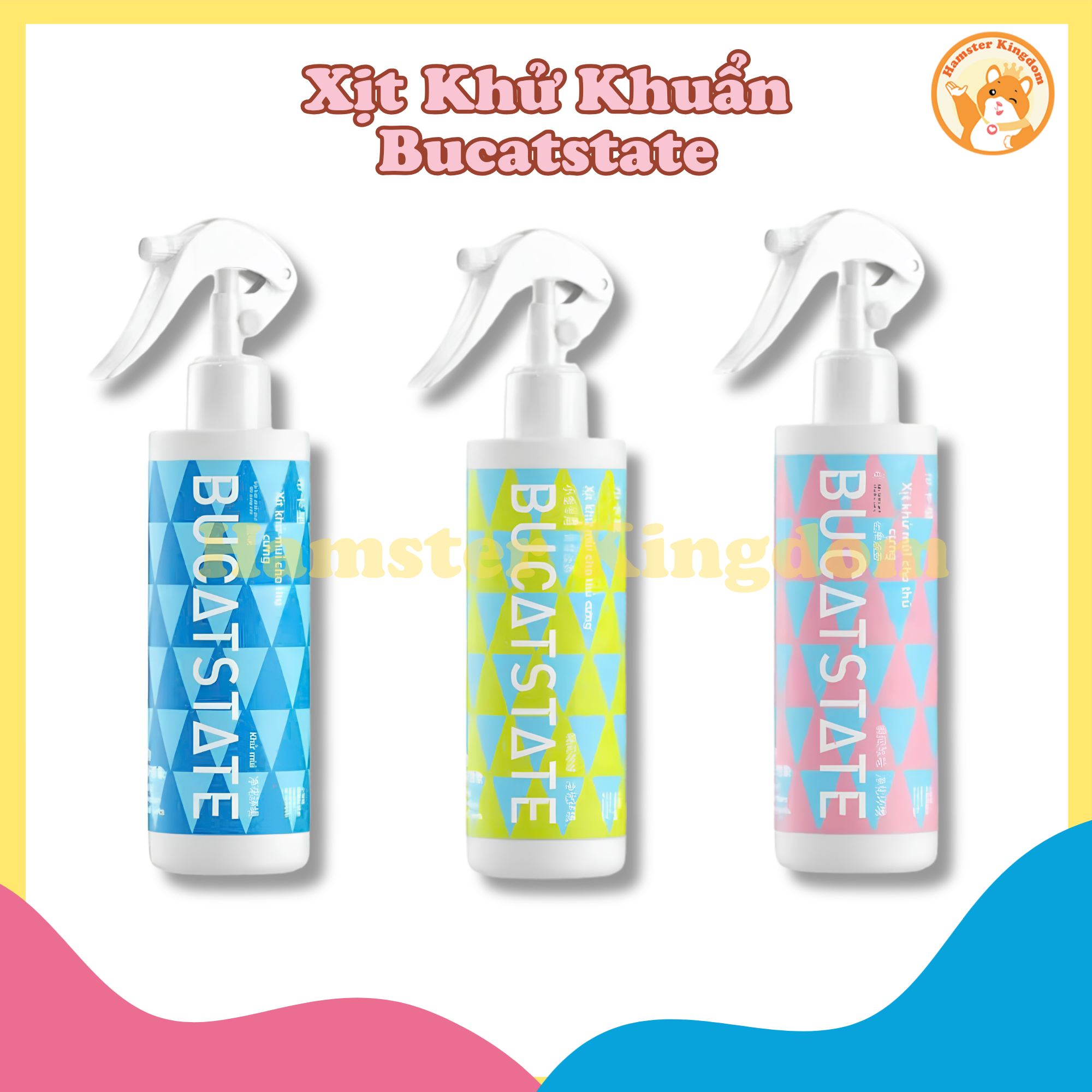 Xịt Khử Khuẩn Bucatstate 220ml - Hamster Kingdom