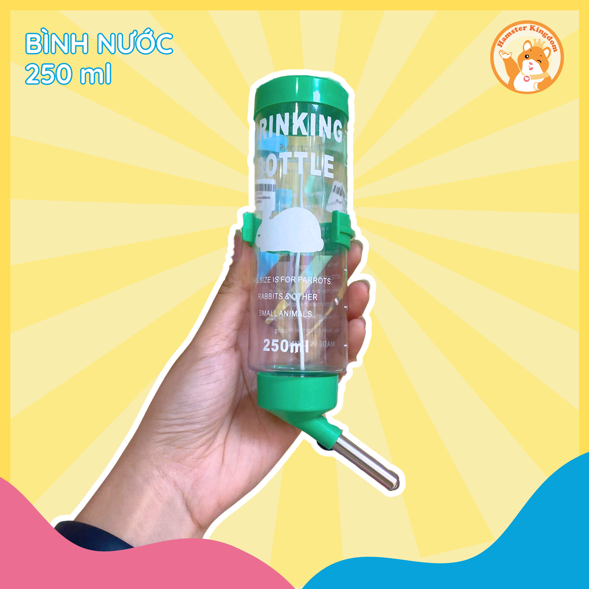 Bình Nước Dành cho Hamster - Hamster Kingdom - Ảnh 5