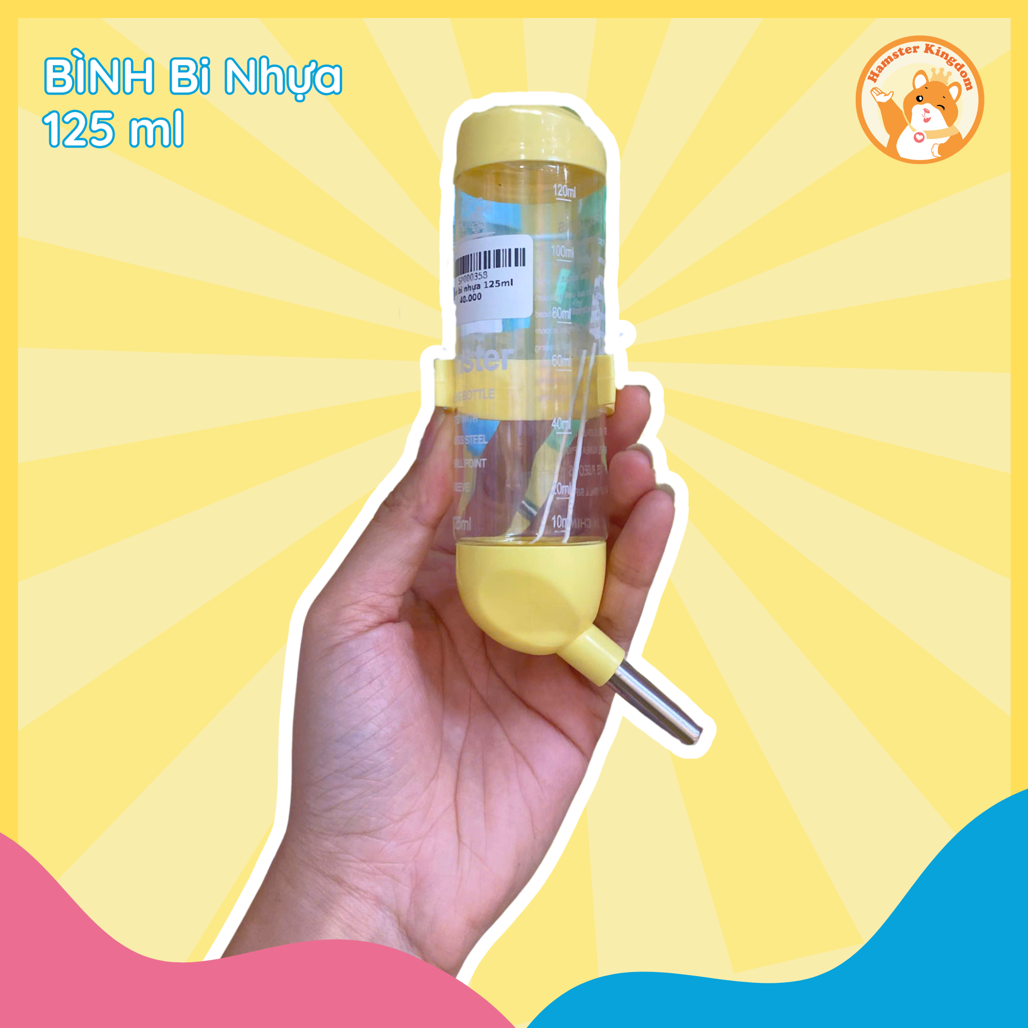 Bình Nước Dành cho Hamster - Hamster Kingdom - Ảnh 4