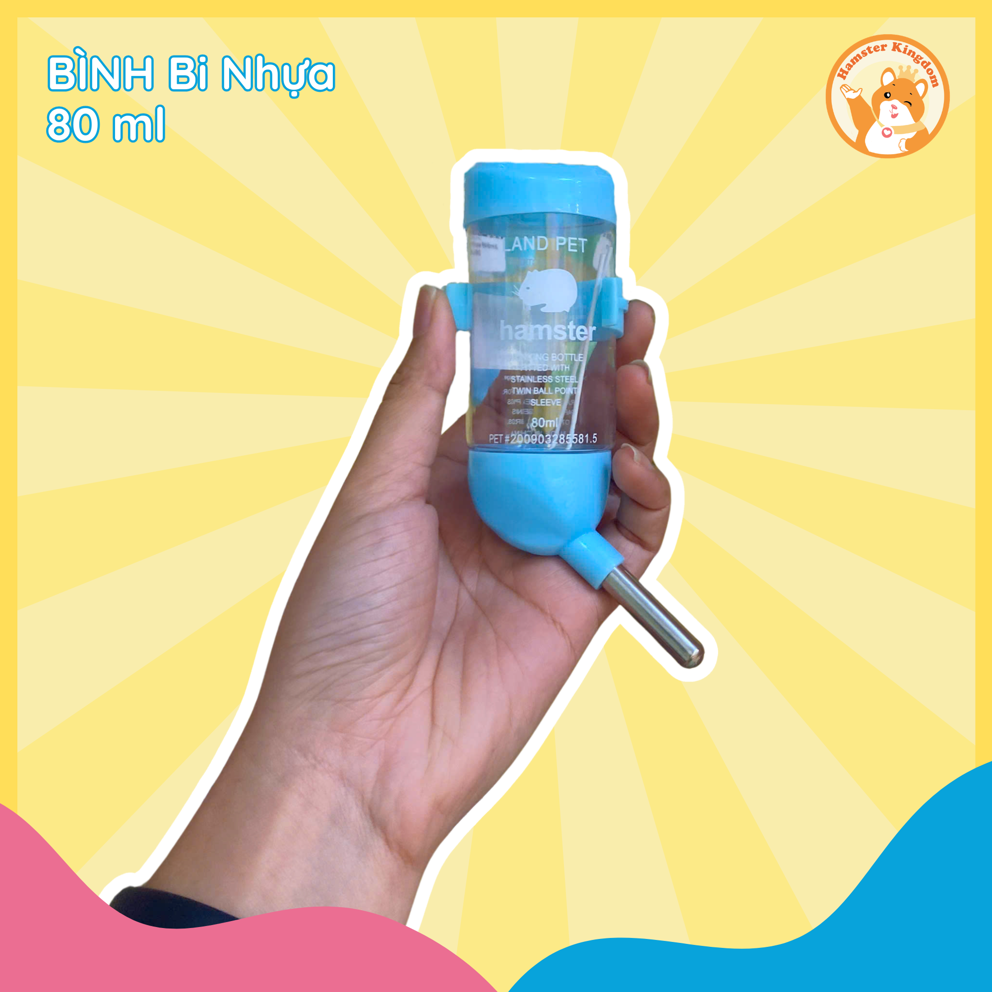 Bình Nước Dành cho Hamster - Hamster Kingdom - Ảnh 3