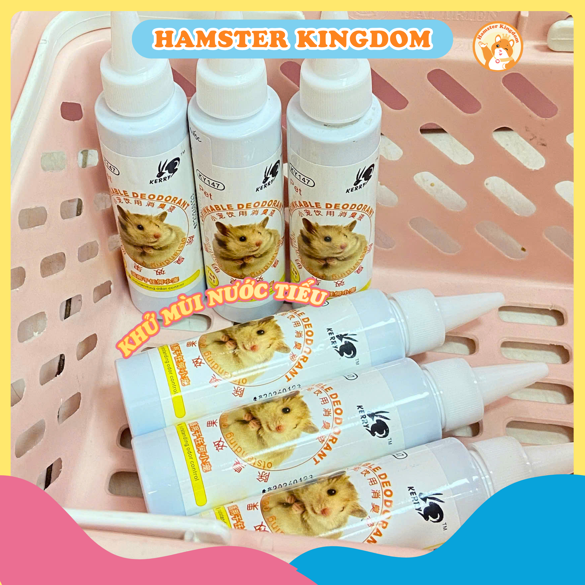 KHỬ MÙI NƯỚC TIỂU HAMSTER - HAMSTER KINGDOM - Ảnh 2