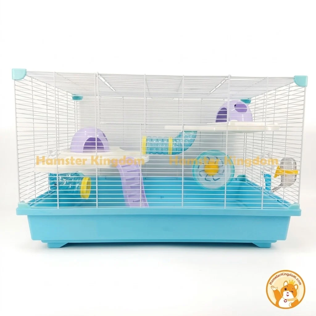 Lồng Vũ Trụ 2 Lớn 60cm Hamster Kingdom
