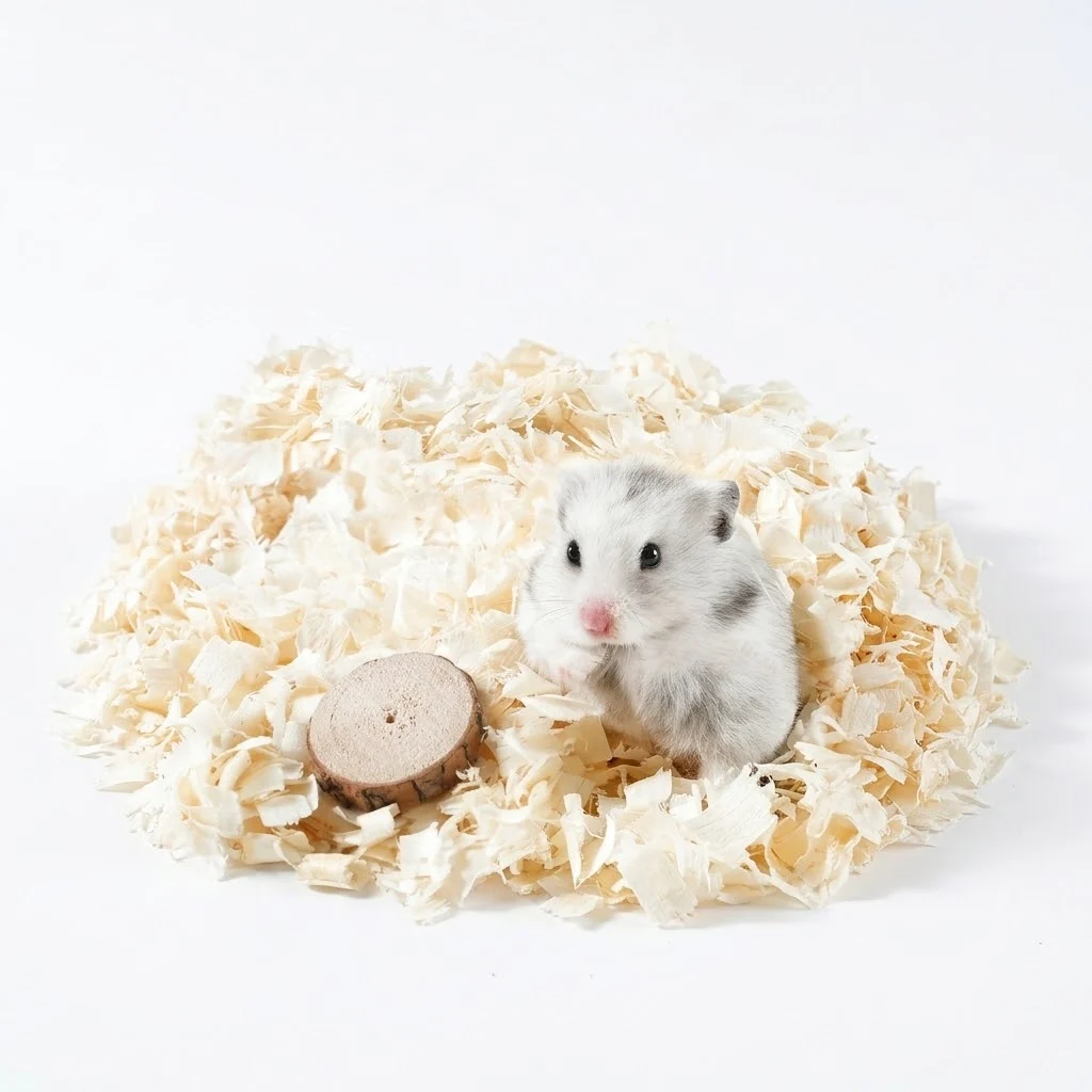 Mùn cưa lót lồng cho chuột hamster