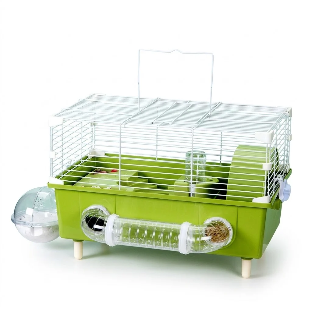 Lồng Villa Cung Điện Full Phụ Kiện Ống Nối Hamster Kingdom