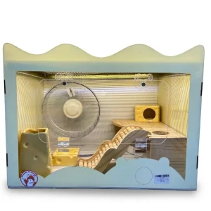 Lồng Mica Lá Trung Nam Châm 45x35x35 Hamster Kingdom