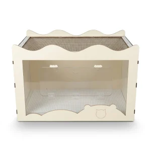 Lồng Mica Lá Lớn Nam Châm 60x40x40 Hamster Kingdom