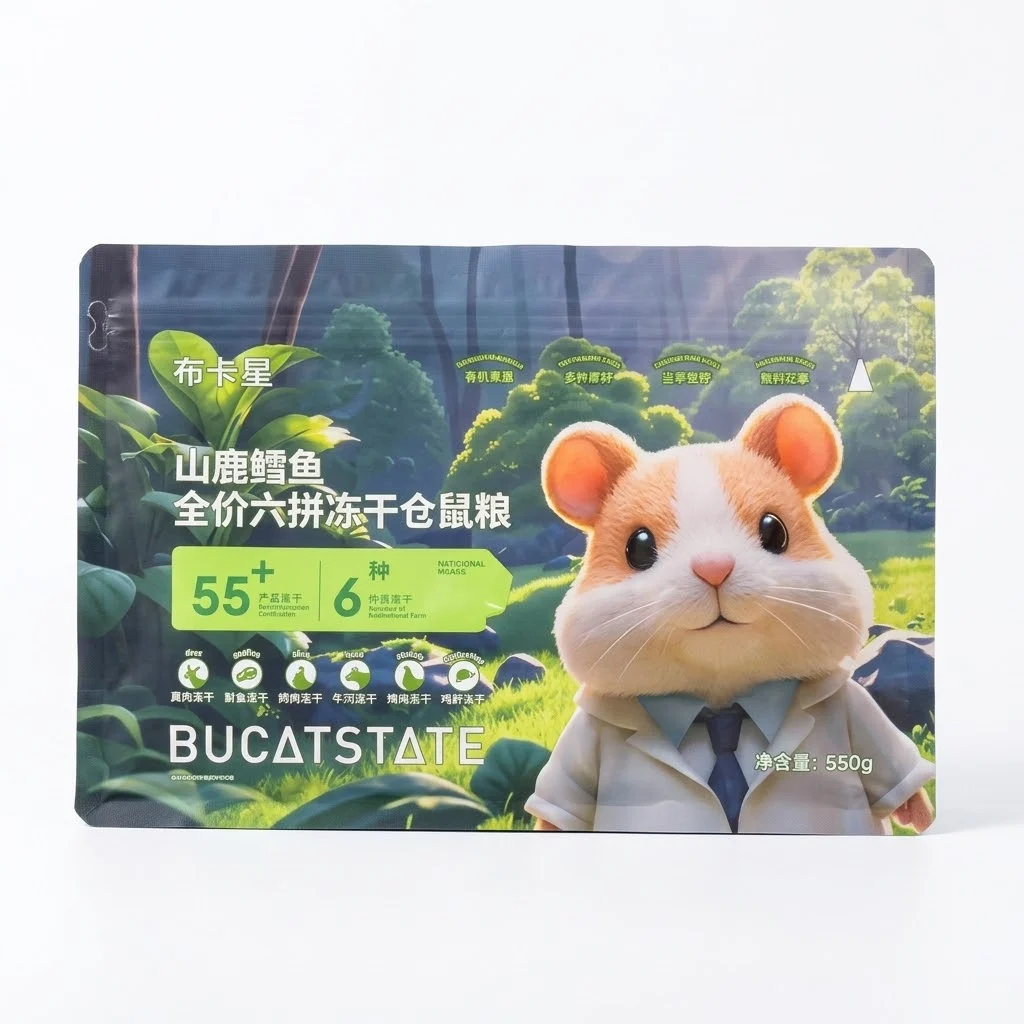 Thức ăn Bucatstate đạm probi 55+ 550g Hamster Kingdom